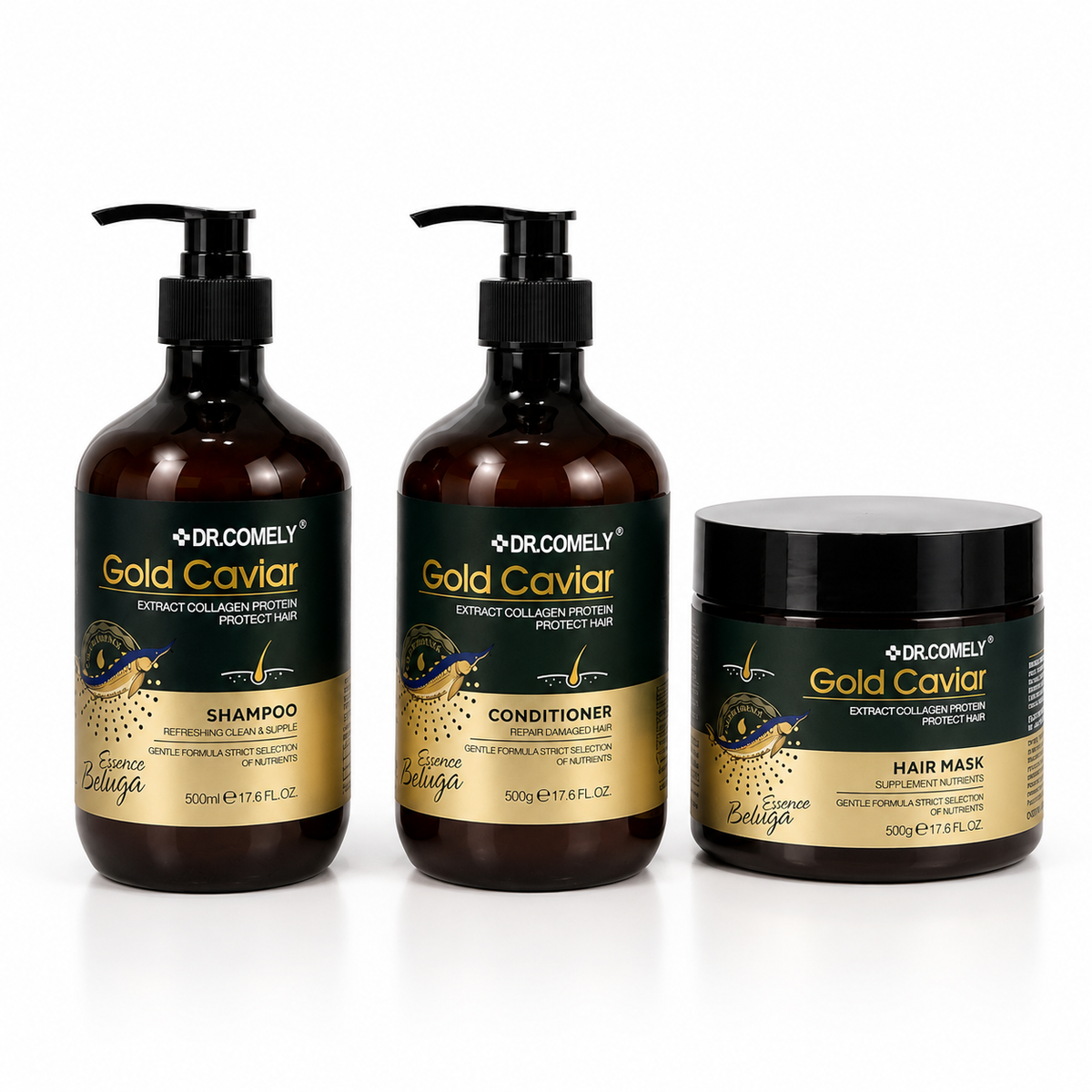 SET CAPILAR GOLD CAVIAR