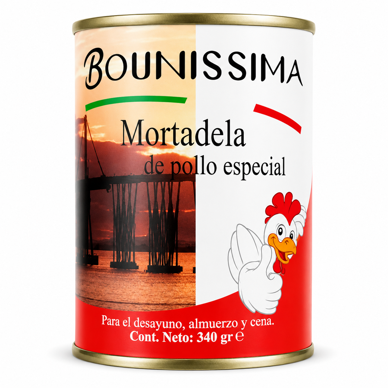 MORTADELLA DE POLLO ESPECIAL-340 GRAMOS