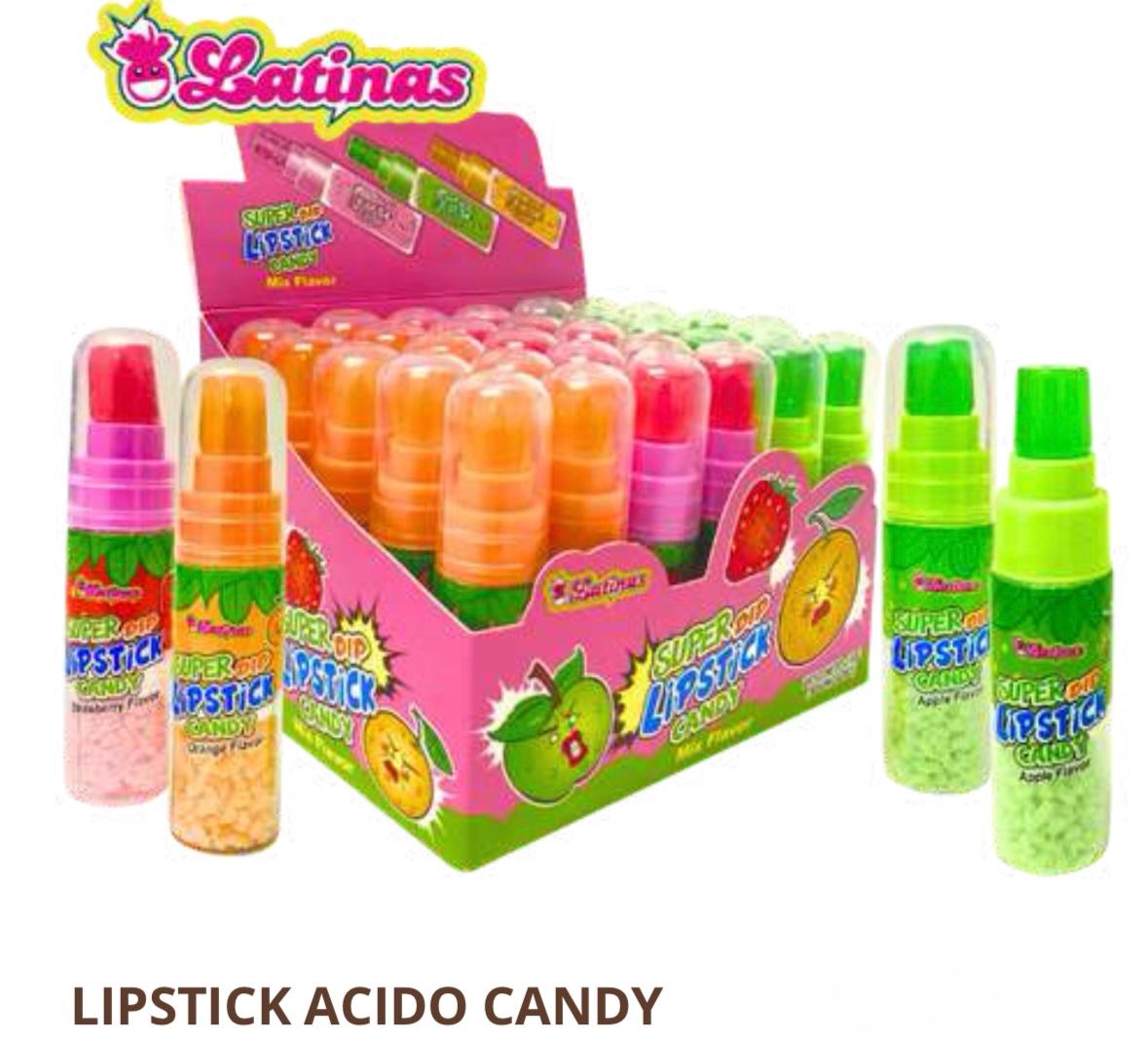 CARAMELO LIPSTICK ACIDO CANDY