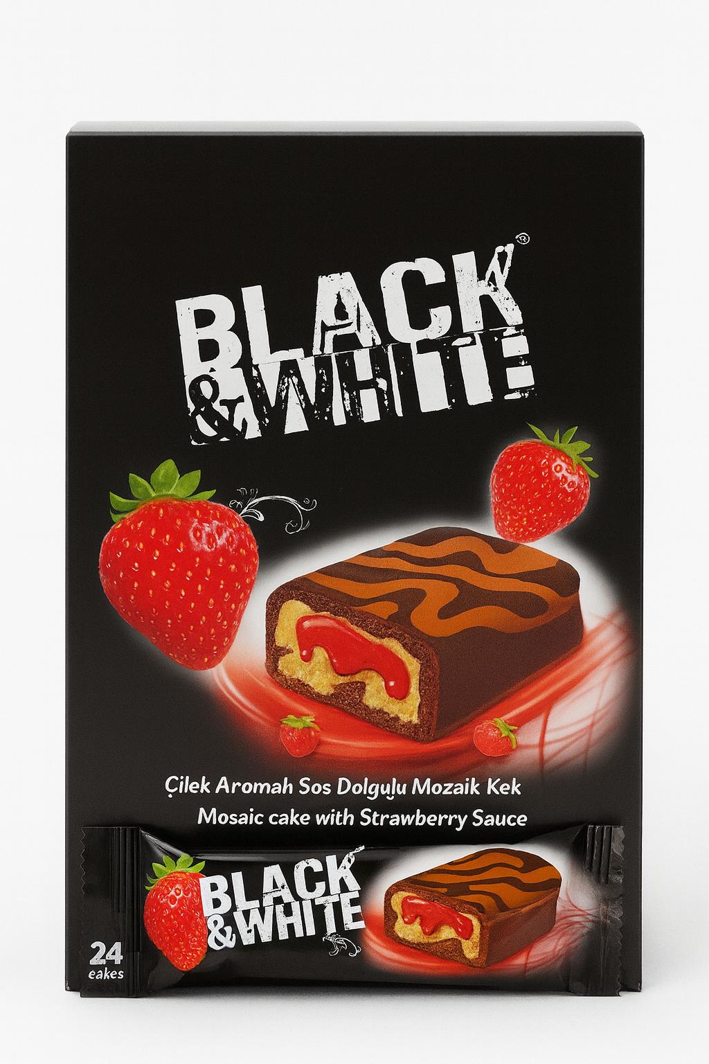 CONFITURAS BLA&WHITE DE FRESA Y CHOCOLATE