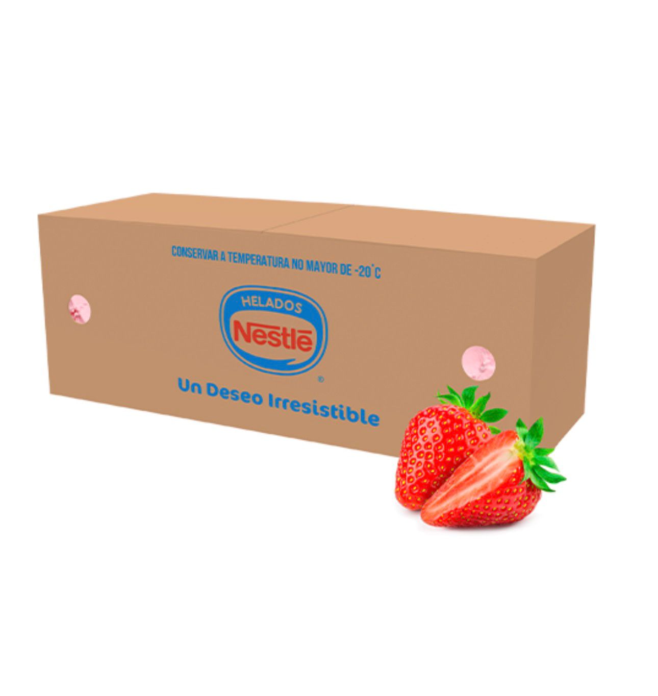 HELADO NESTLE DE FRESA-CAJA DE 4,5 L