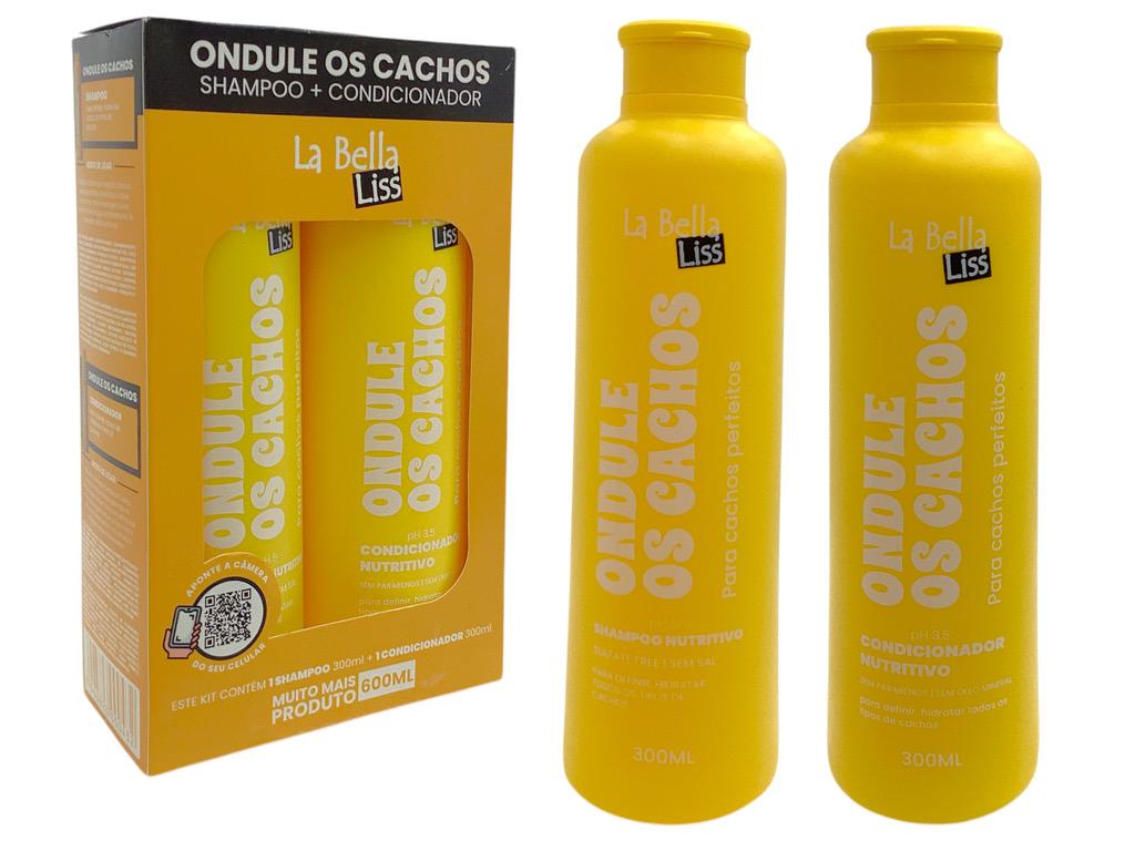 SET DE CHAMPU Y ACONDICIONADOR PARA RIZOS.SIN SAL(300 ML)-REF: 432