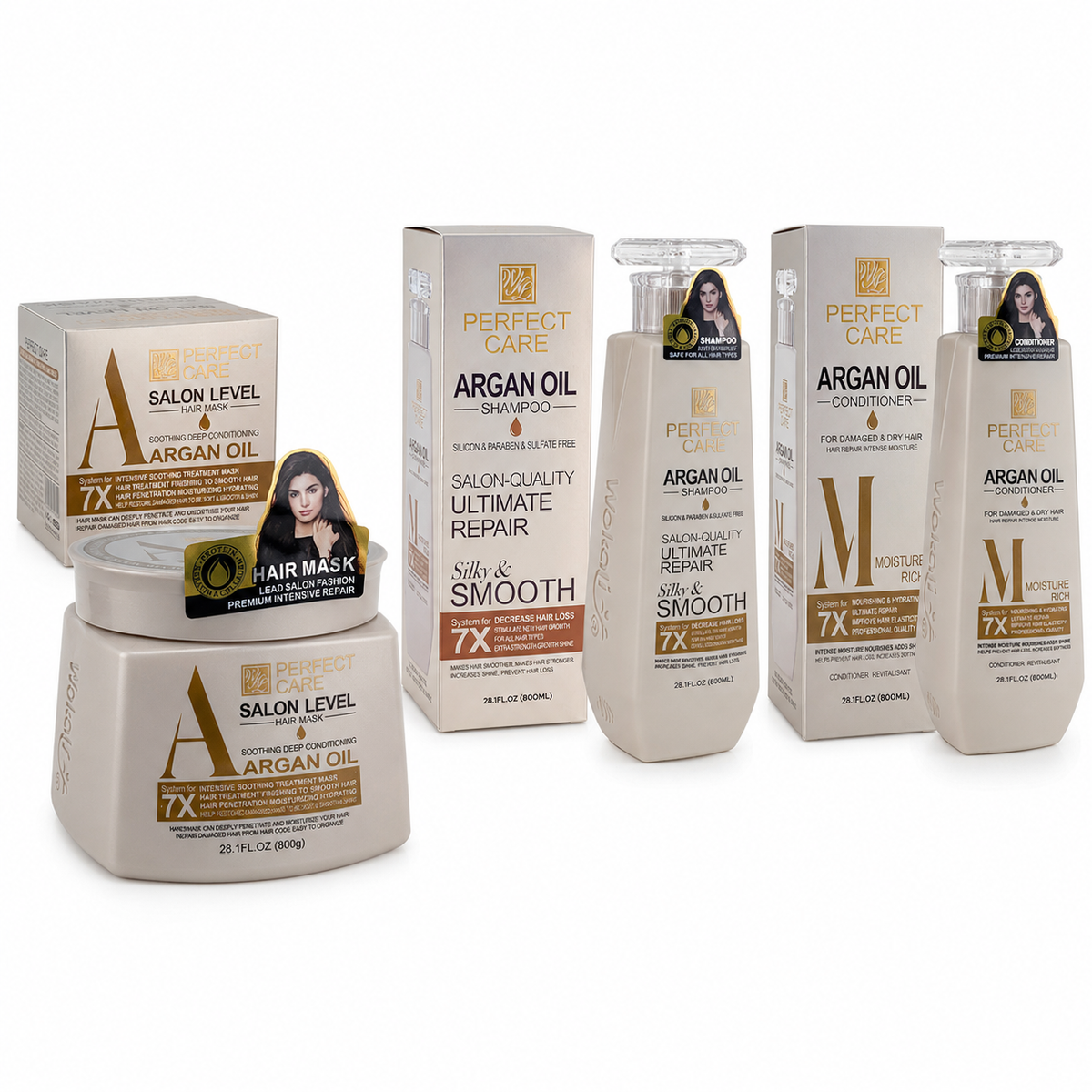 SET CAPILAR DE ACEITE DE ARGAN