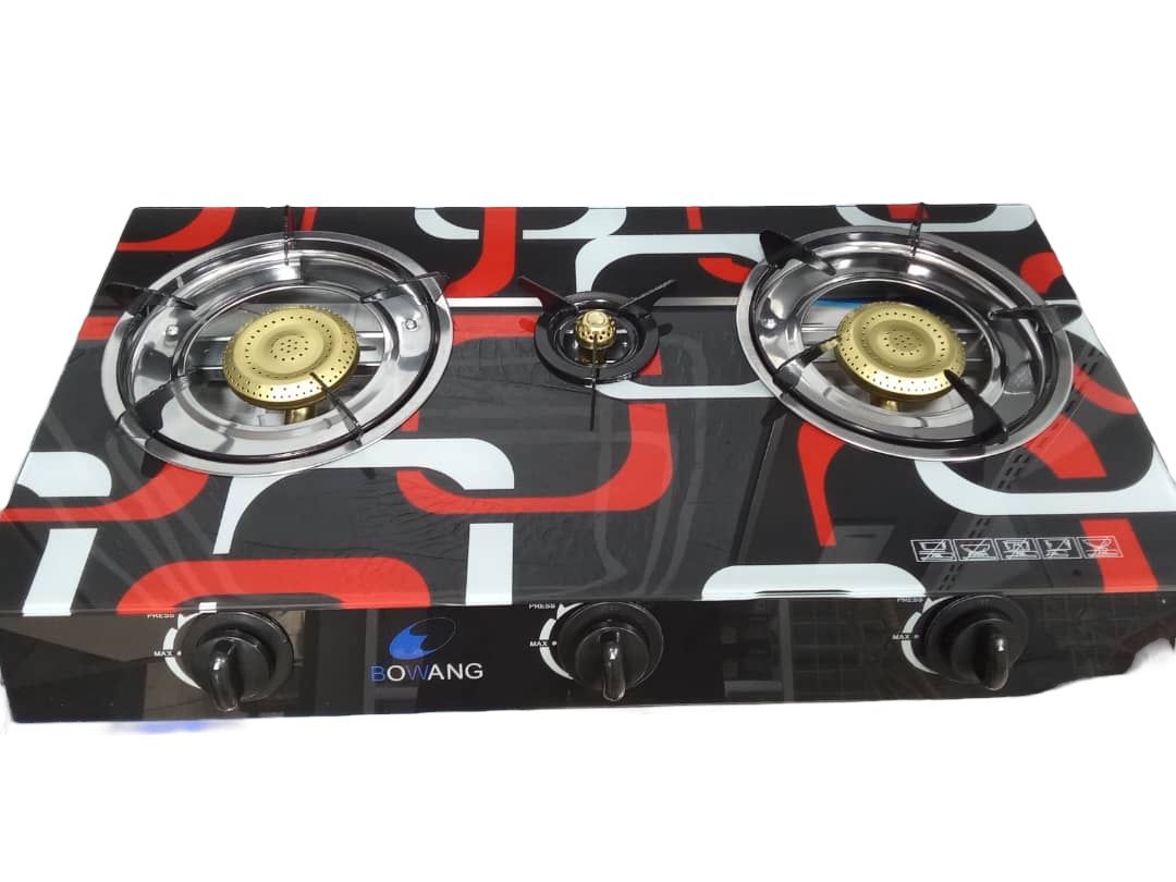 FOGON DE 3 HORNILLAS DE GAS CON MAGNETO