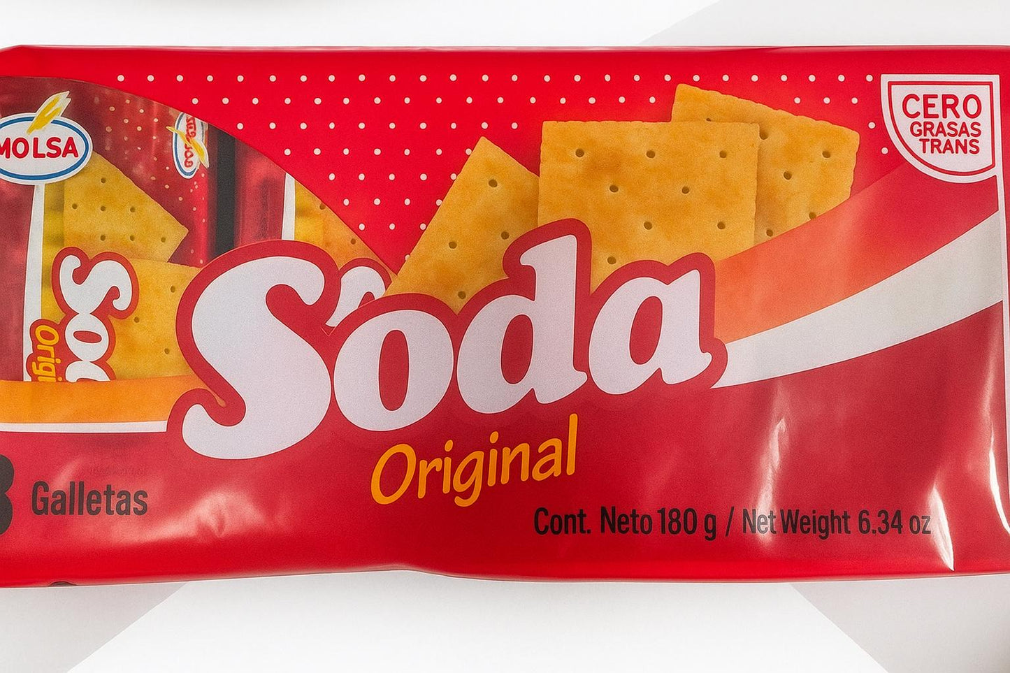 GALLETAS SODA(8 PAQUETICOS CADA ESTUCHE)