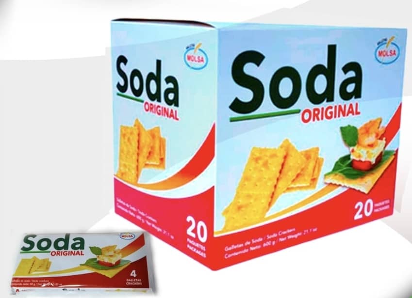 PAQUETICOS DE GALLETAS SODA ORIGINAL