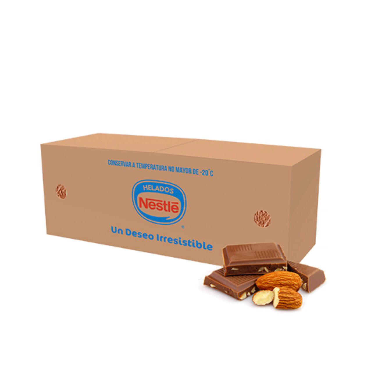 HELADO NESTLE CHOCOLATE ALMENDRADO-CAJA DE 4,5 L