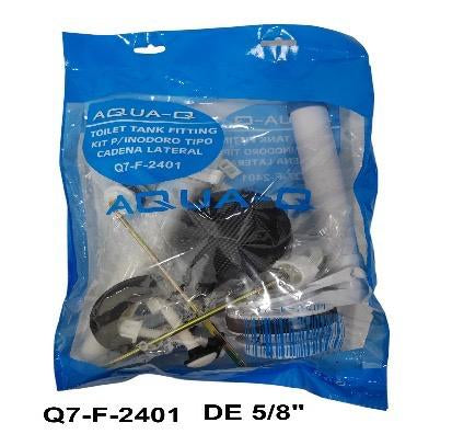 JUEGO DE ACCESORIOS PARA INODORO T/CADENA 5/8