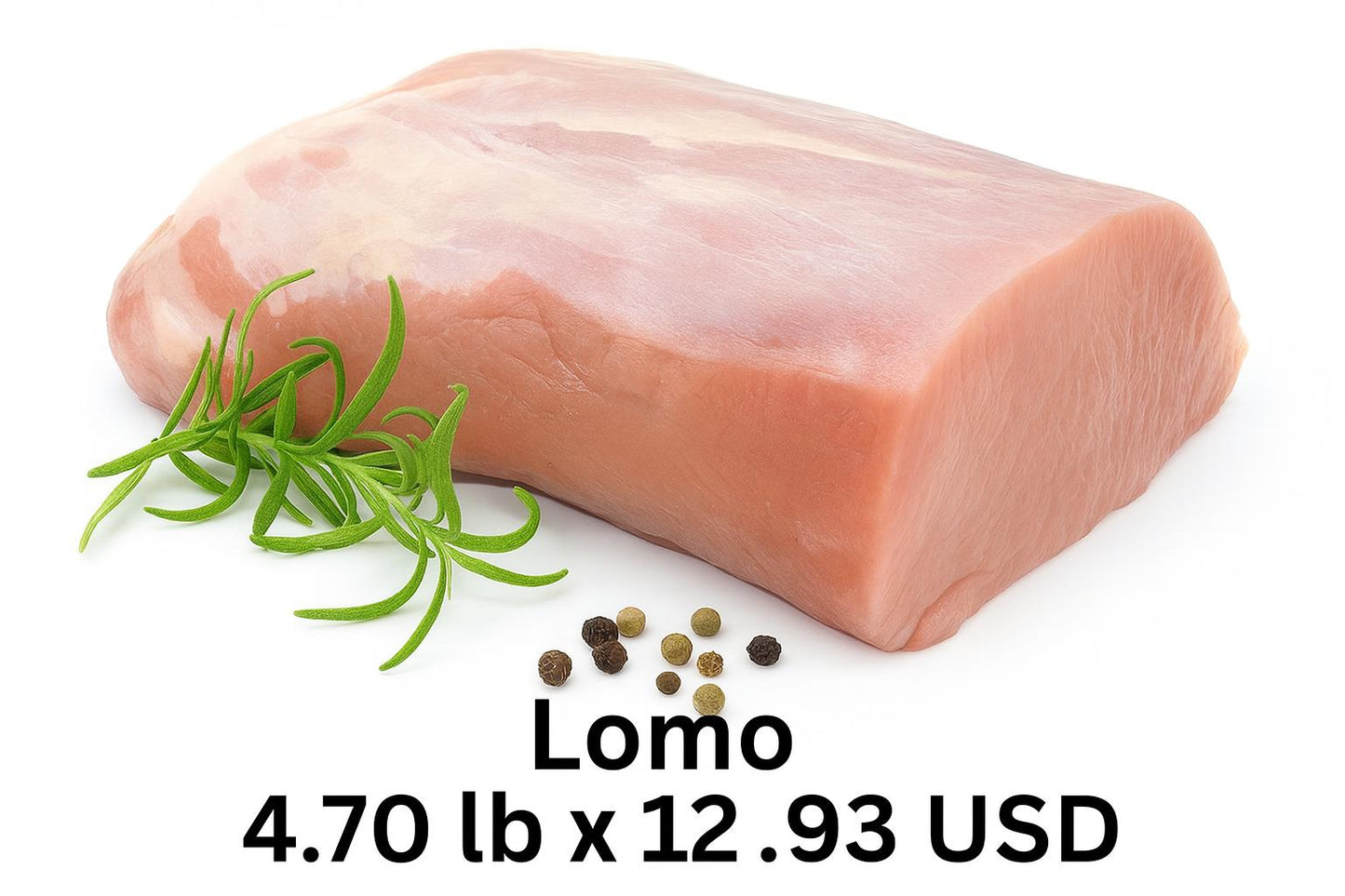 LOMO DE CERDO-4,70 LIBRAS