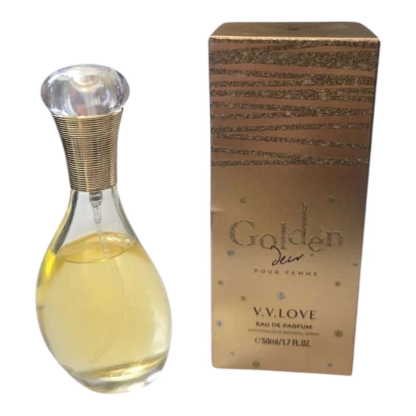 PERFUME DE MUJER GOLDEN-50 ML