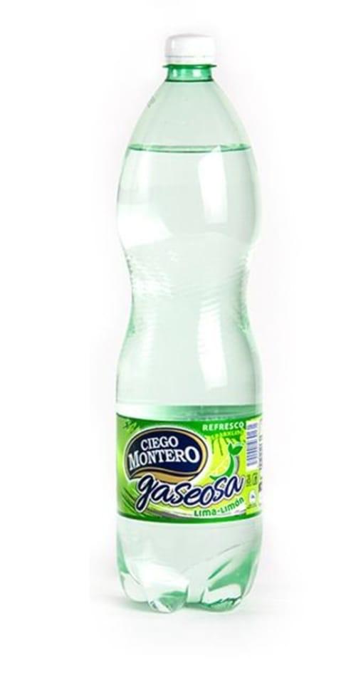 POMO DE REFRESCO GASEADO CIEGO MONTERO DE LIMON-LITRO Y MEDIO