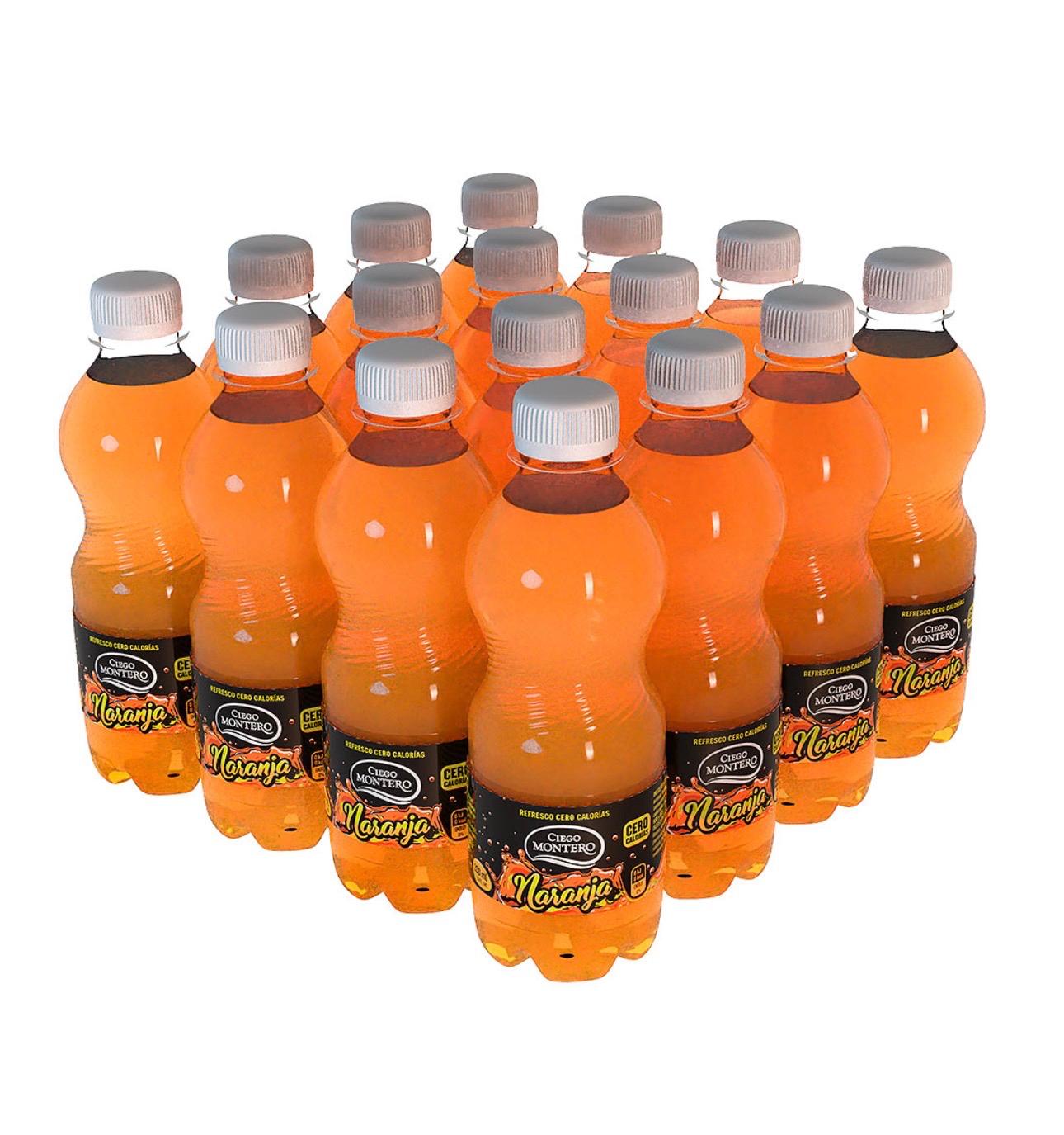 REFRESCO DE NARANJA CIEGO MONTERO(330 ML)