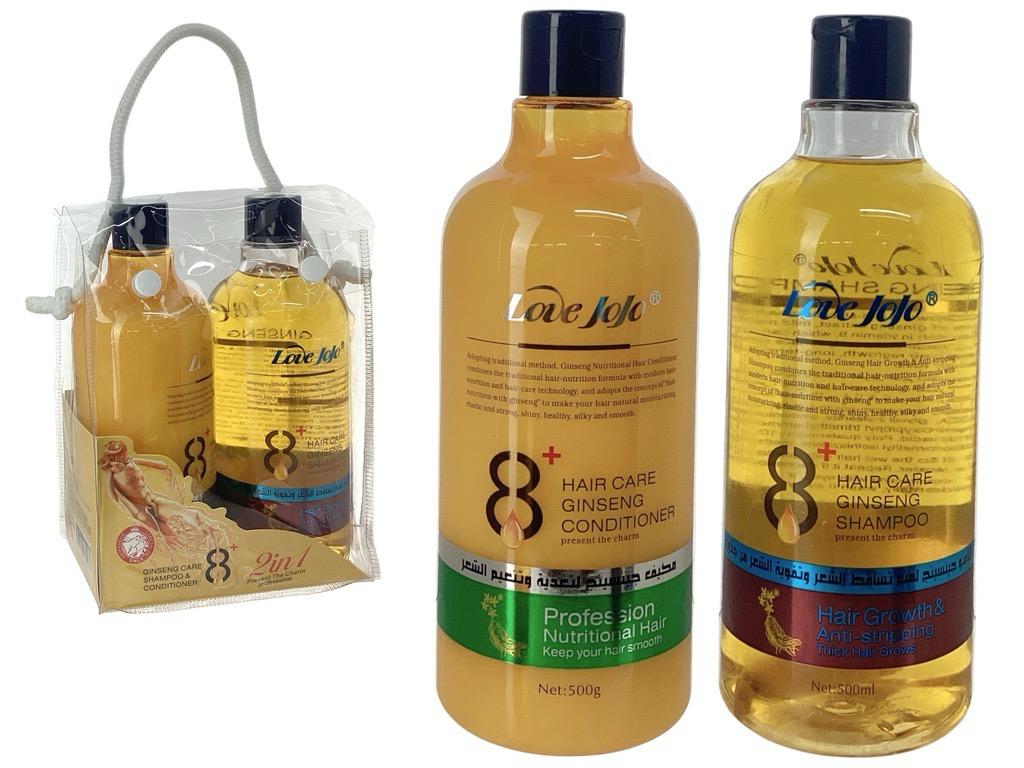 SET DE CHAMPU Y ACONDICIONADOR DE GINSENG-REF: L2029