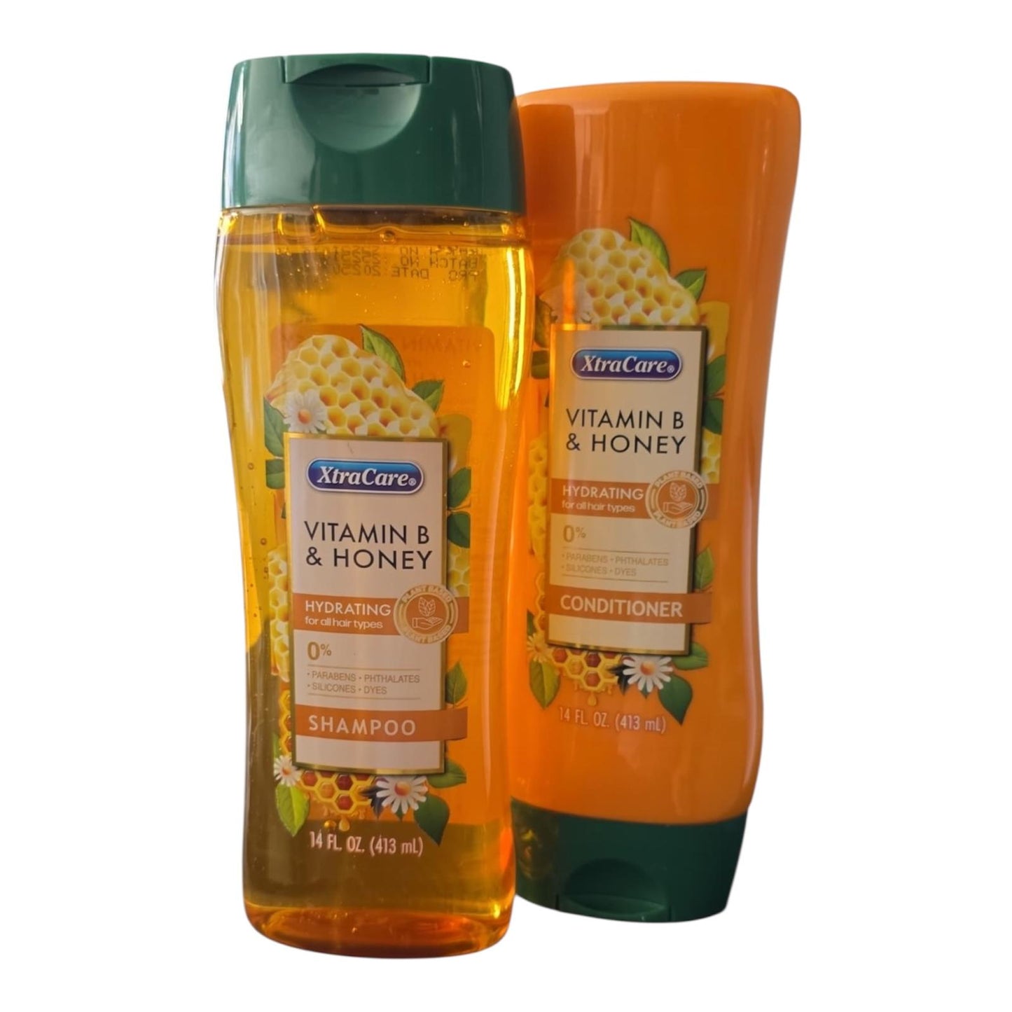 SET DE CHAMPU Y ACONDICIONADOR XTRACARE VIT B Y MIEL-413 ML