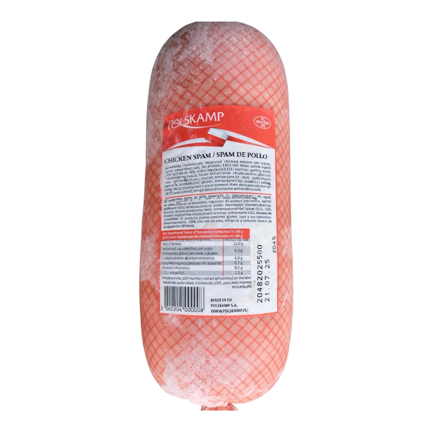 SPAM DE POLLO-500 GRAMOS