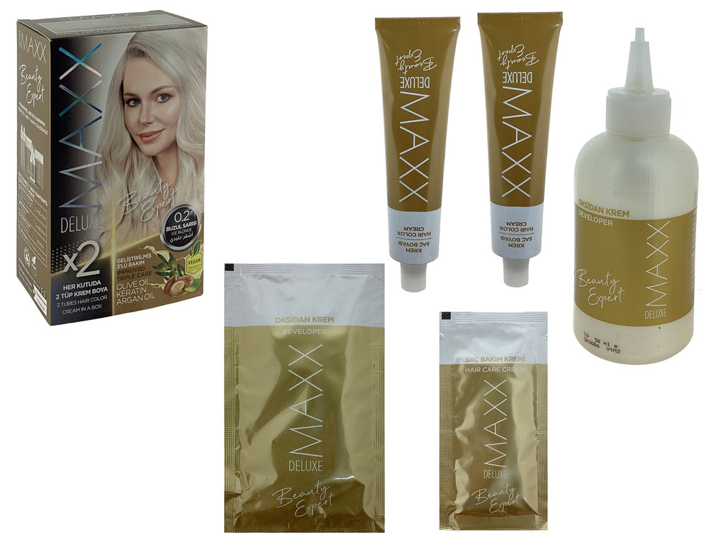 Tinte Para el Cabello 0.2 Rubio Glaciar (Aceite de Oliva, Aceite de Argan y Queratina) - Código 353.23.750