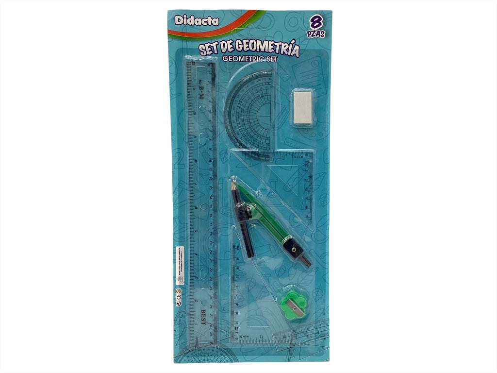 SET DE GEOMETRIA (8 UNIDADES)-REF 4045A