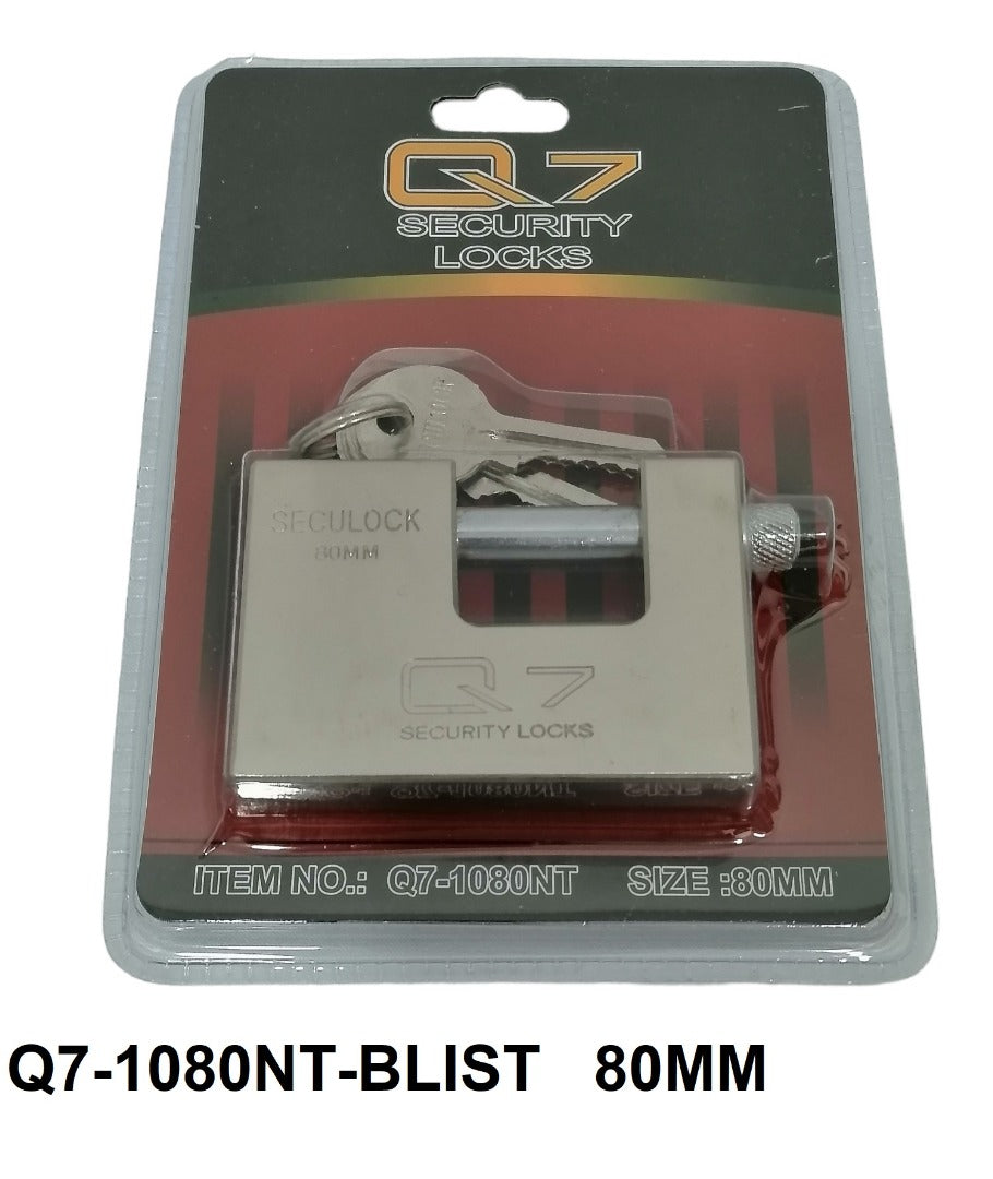 CANDADO DE SEGURIDAD Q7 80MM-CODIGO:1002132