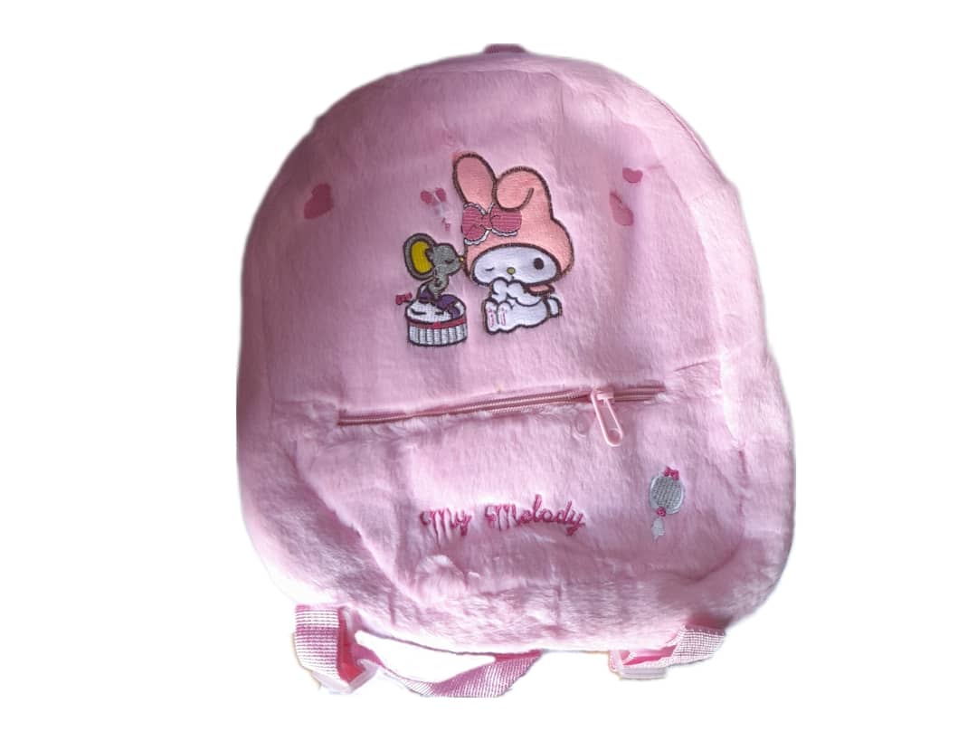 MOCHILAS DE FELPA PARA NIÑAS-REF G-3093