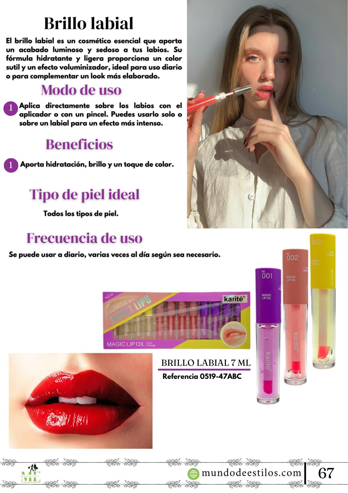 BRILLO LABIAL (7ML)-REF 0519-47ABC
