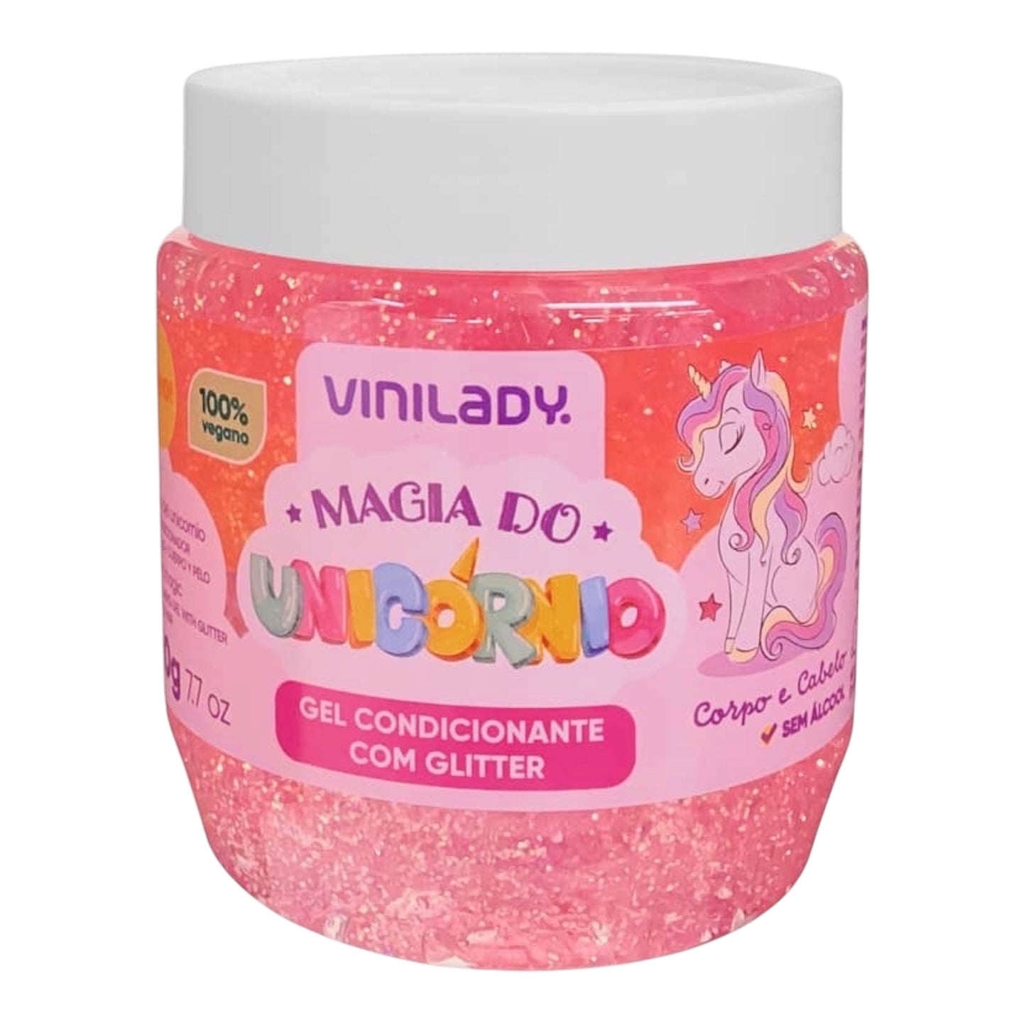 GEL CONDICIONANTE CON GLITTER (220 GRAMOS)-REF:3189-5