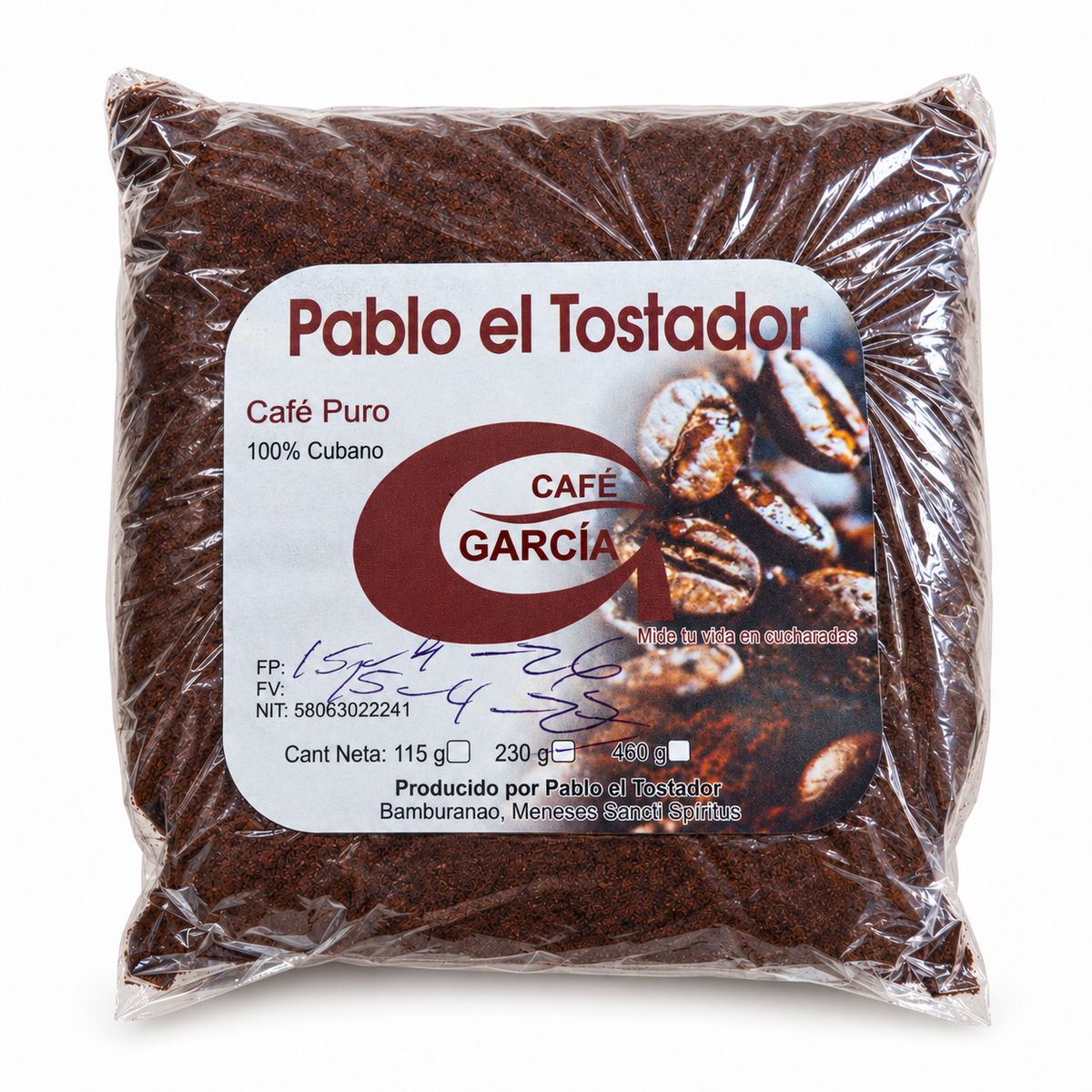 CAFE 100% CUBANO PABLO EL TOSTADOR DE 230 GRAMOS
