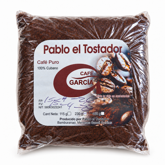 CAFE 100% CUBANO PABLO EL TOSTADOR DE 230 GRAMOS