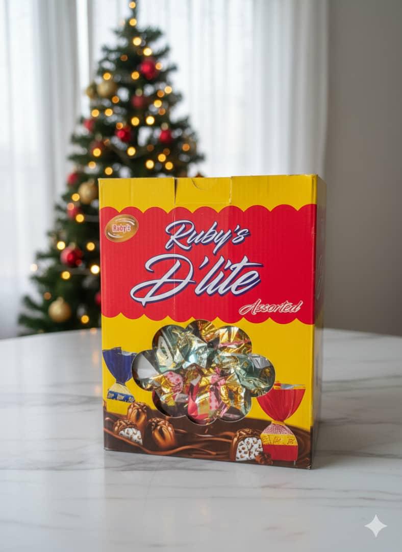 BOMBONES RUBY'S-190 UNIDADES(2KG)