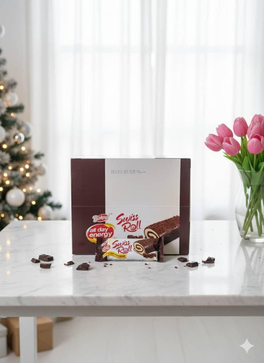 BRAZO GITANO SWIS ROLL DE CHOCOLATE Y FRESA