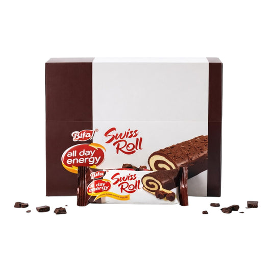 *BRAZO GITANO SWIS ROLL DE CHOCOLATE Y FRESA