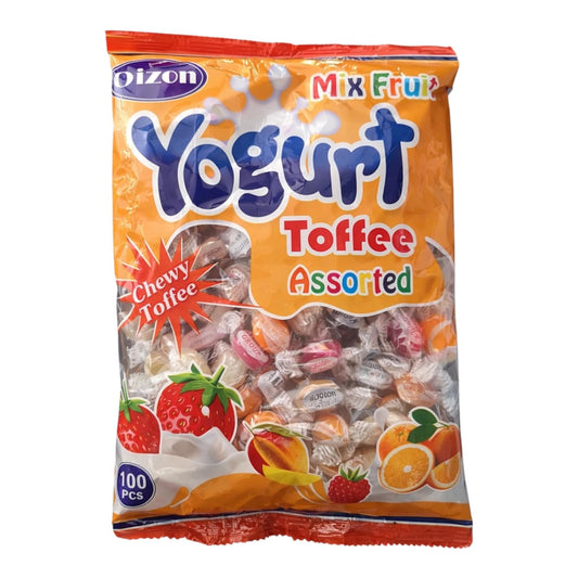 CARAMELOS DUROS DE FRUTAS MIXTAS-100 UNIDADES