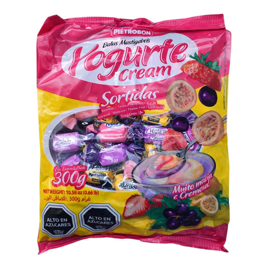 PAQUETE DE CARAMELOS DE CREMA DE YOGURT-105 UNIDADES