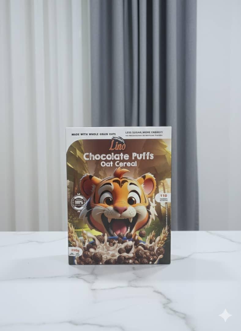 CEREAL DE AVENA-HOJALDRE DE CHOCOLATE(250 GRAMOS)