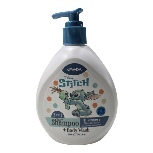 CHAMPU Y GEL DE BAÑO STITCH-300 ML