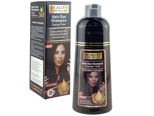 CHAMPU TINTE NEGRO Y CAFE OSCURO(400ML)