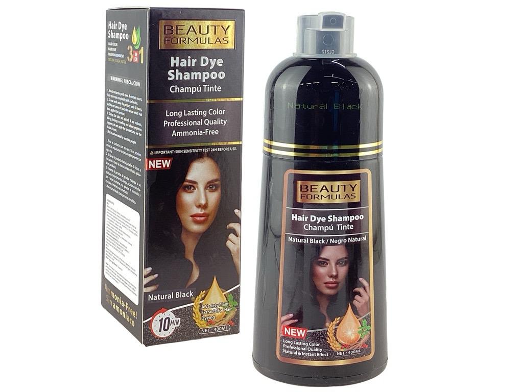 CHAMPU TINTE NEGRO Y CAFE OSCURO(400ML)
