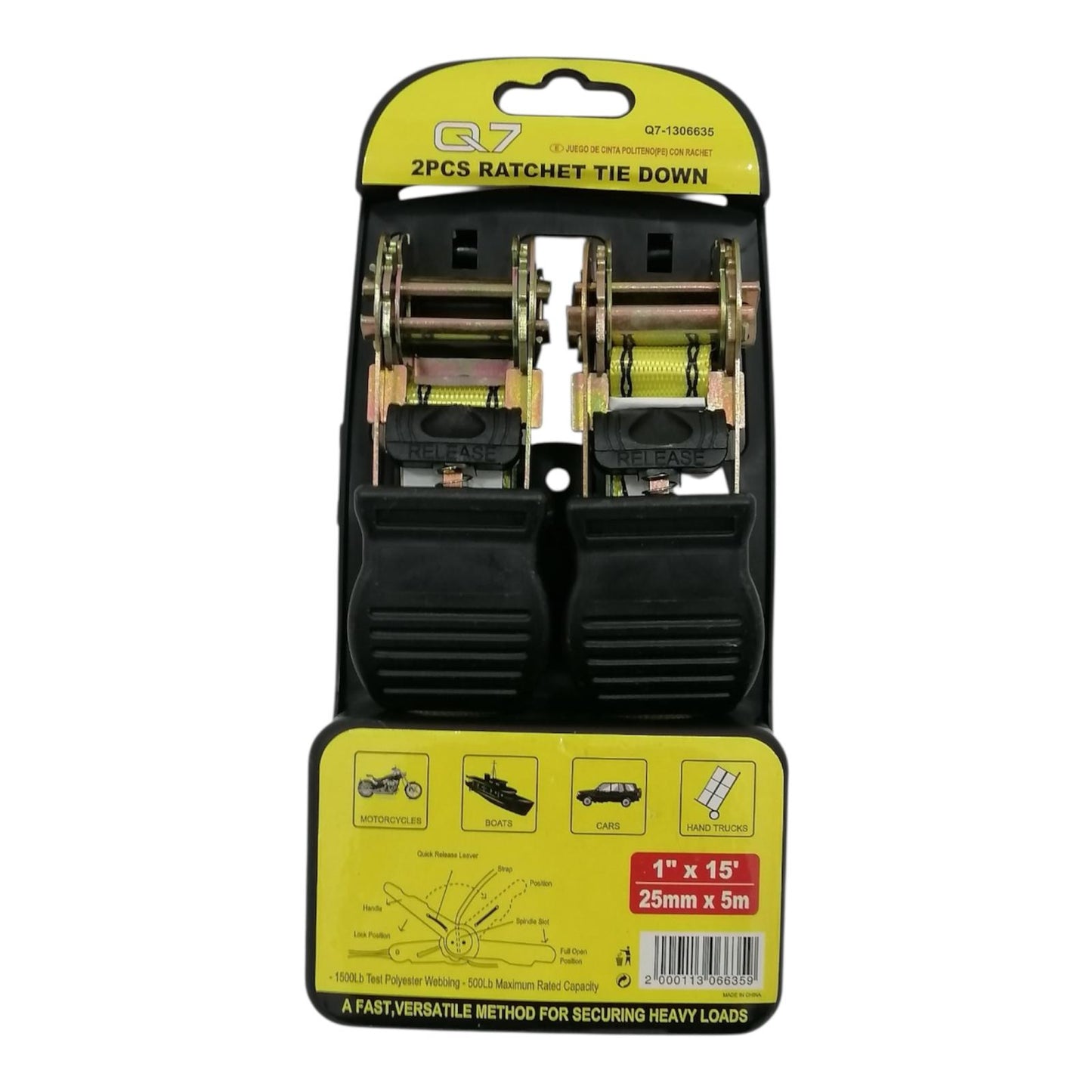 CORREA  DE AJUSTAR CARGA 1X15 PIES