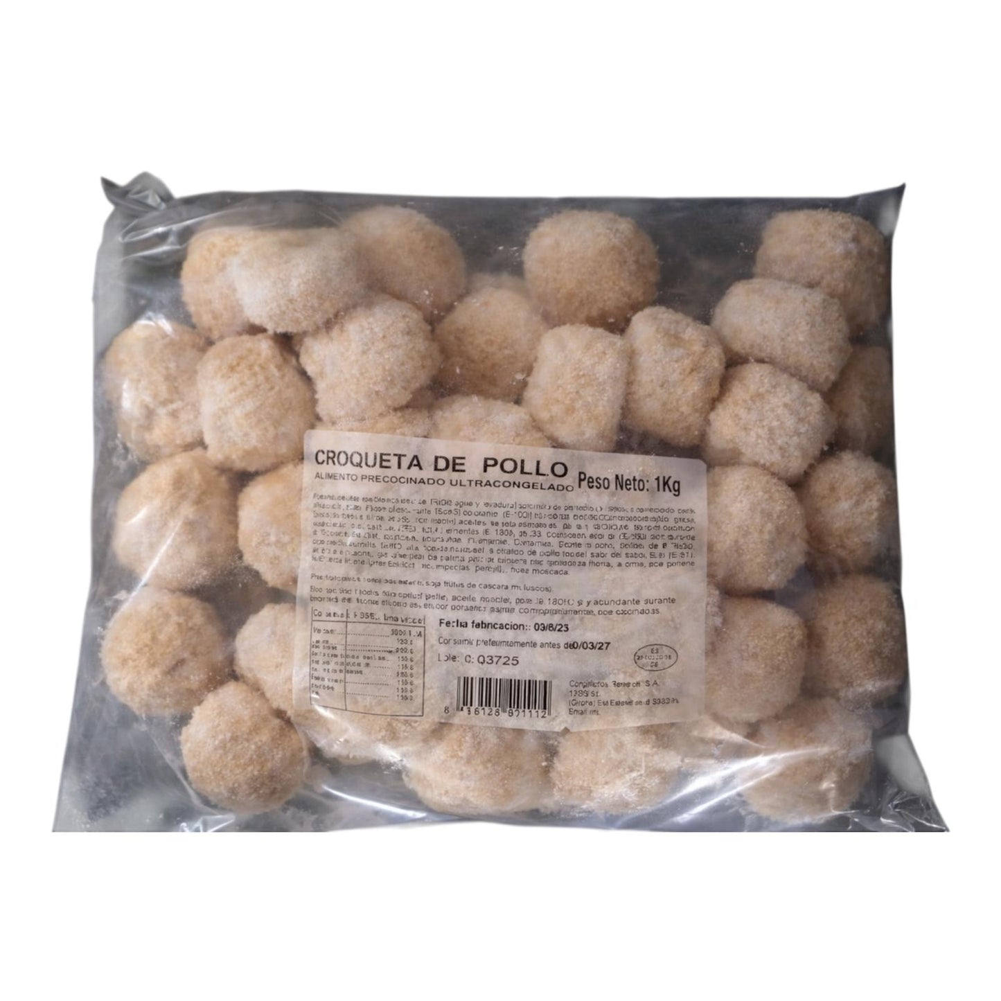 CROQUETAS DE POLLO-1 KG