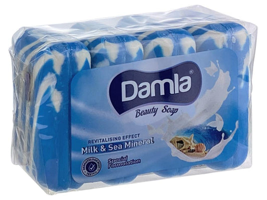 ESTUCHE JABON  DAMLA DE 4 UNIDADES(90 GRAMOS)