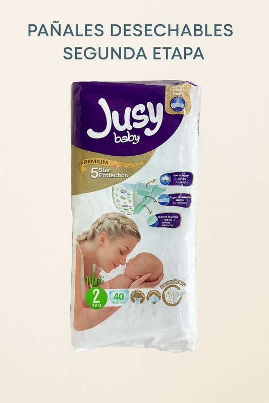 PAÑALES DESECHABLES 2DA ETAPA(40 UNIDADES)