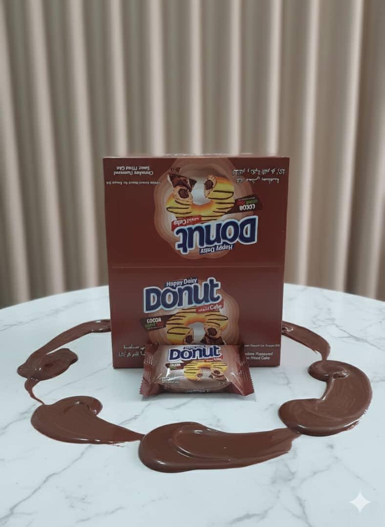 DONAS DE CHOCOLATE Y FRESA