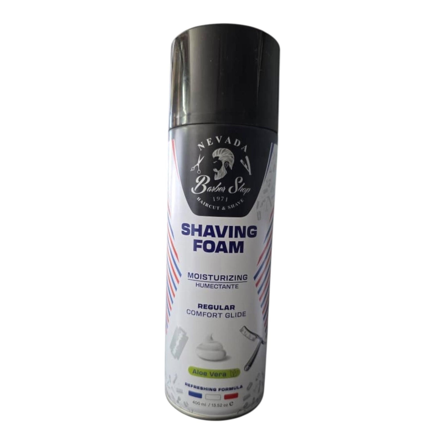 ESPUMA DE AFEITAR HUMECTANTE CON ALOE VERA-400 ML
