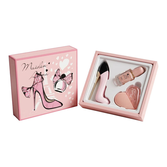 ESTUCHE DE 3 PERFUMES MAIDEN ANNA ZAPATILLA ROSA