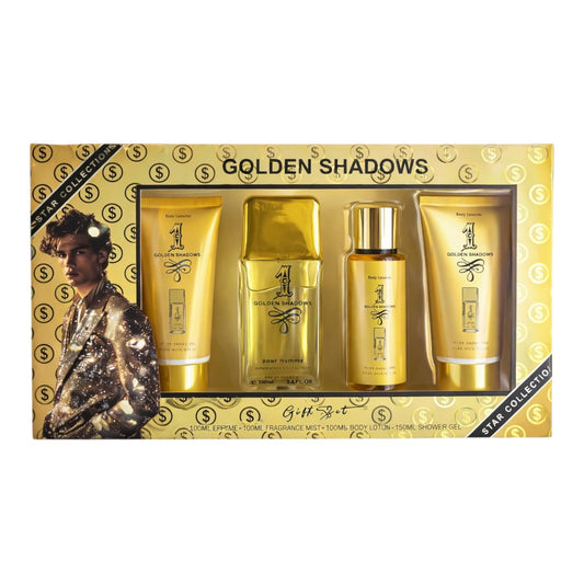 ESTUCHE GOLDEN SHADOW(REF:TCA900124) REGALO PARA HOMBRES 4 PIEZAS