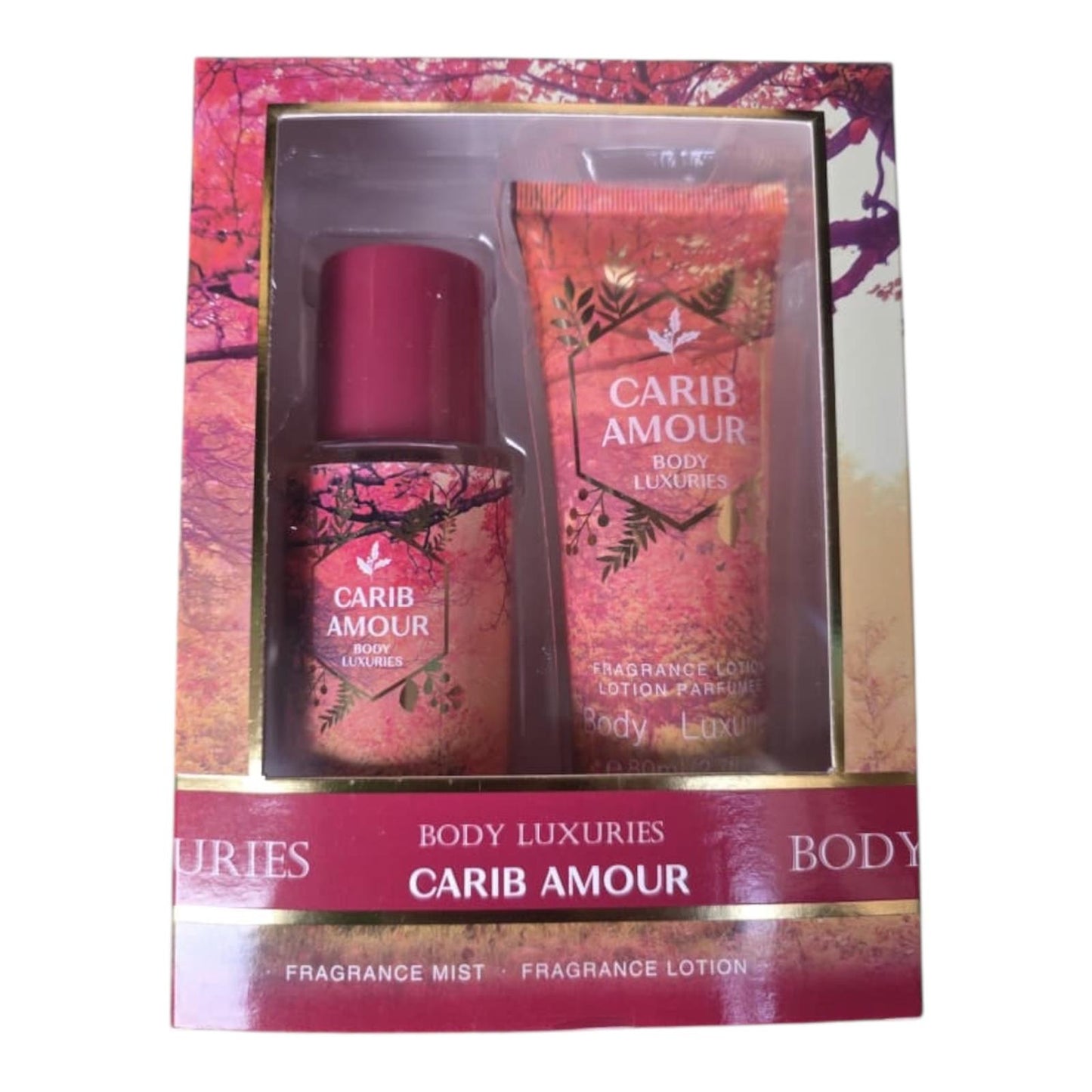 ESTUCHES PEQUEÑOS DE COLONIA(88 ML) Y CREMA CORPORAL(75 ML)