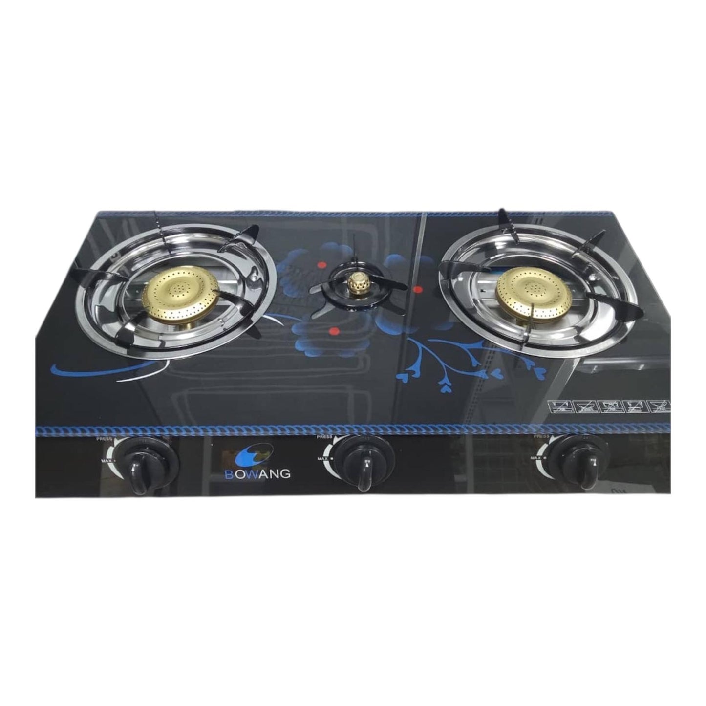 FOGON DE 3 HORNILLAS DE GAS CON MAGNETO