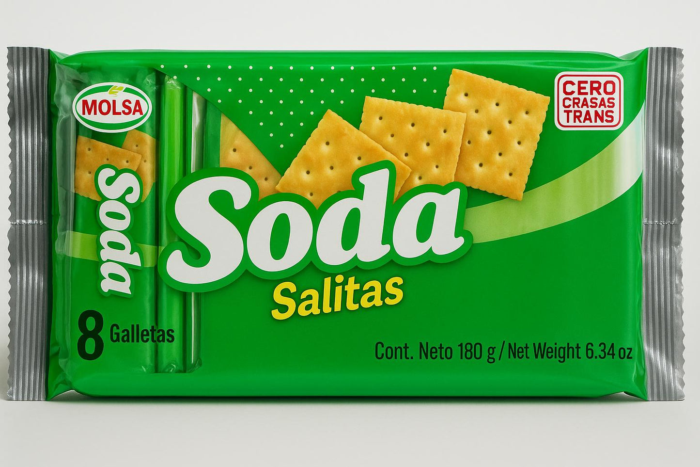 GALLETAS SODA(8 PAQUETICOS CADA ESTUCHE)