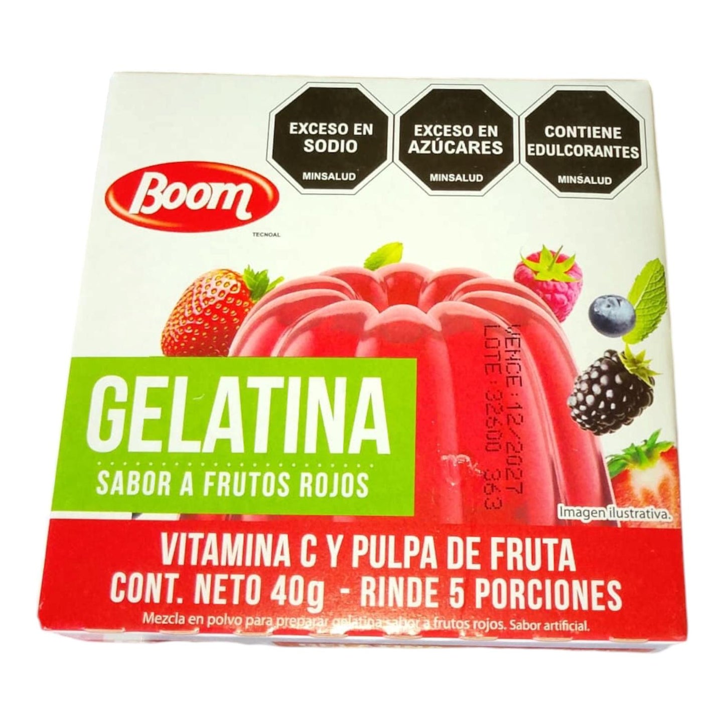 GELATINA-40 GR(5 PORCIONES)