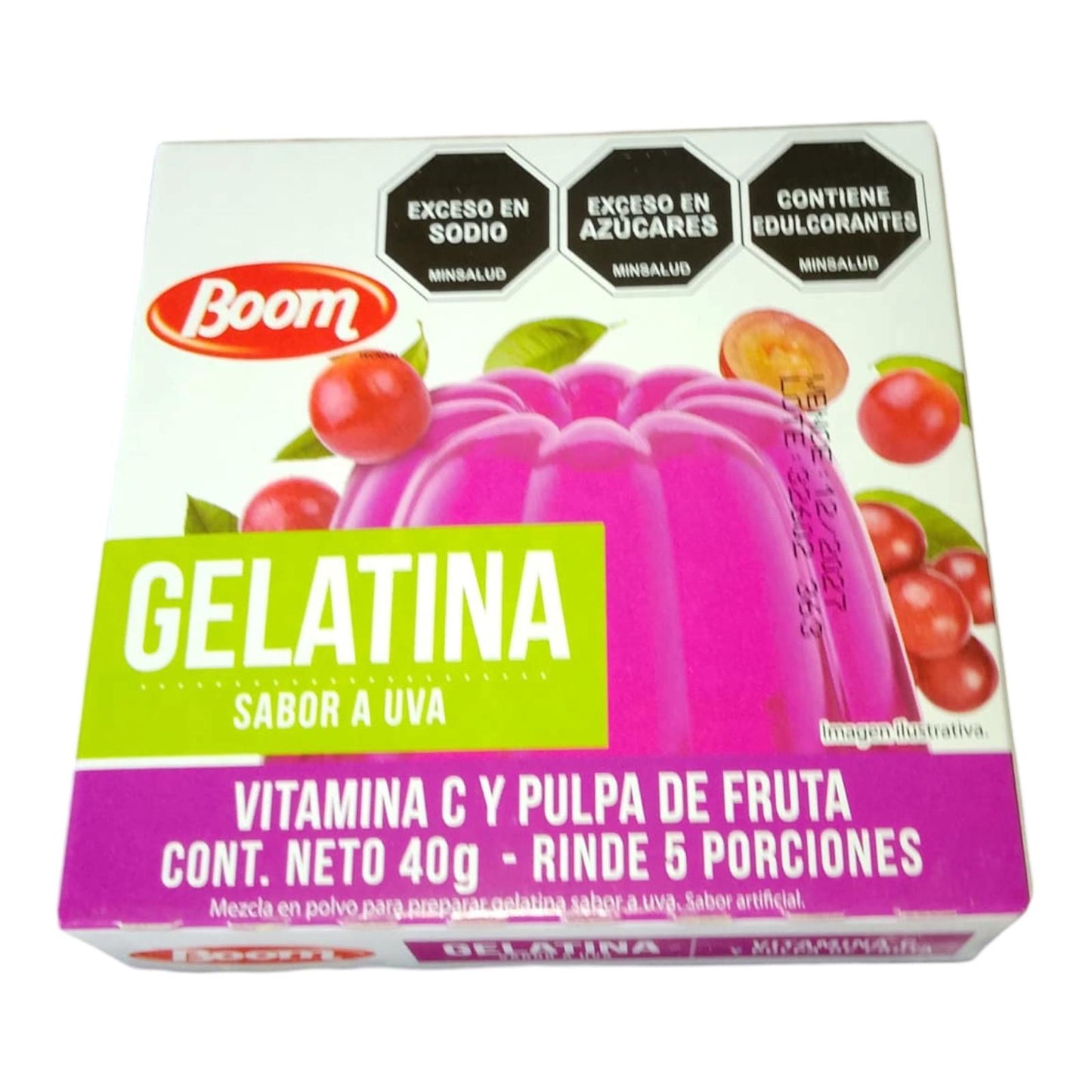 GELATINA-40 GR(5 PORCIONES)