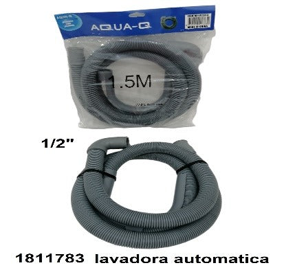 MANGUERA TELESCÓPICA P/LAVADORAS AUTOMÁTICAS-1.5M